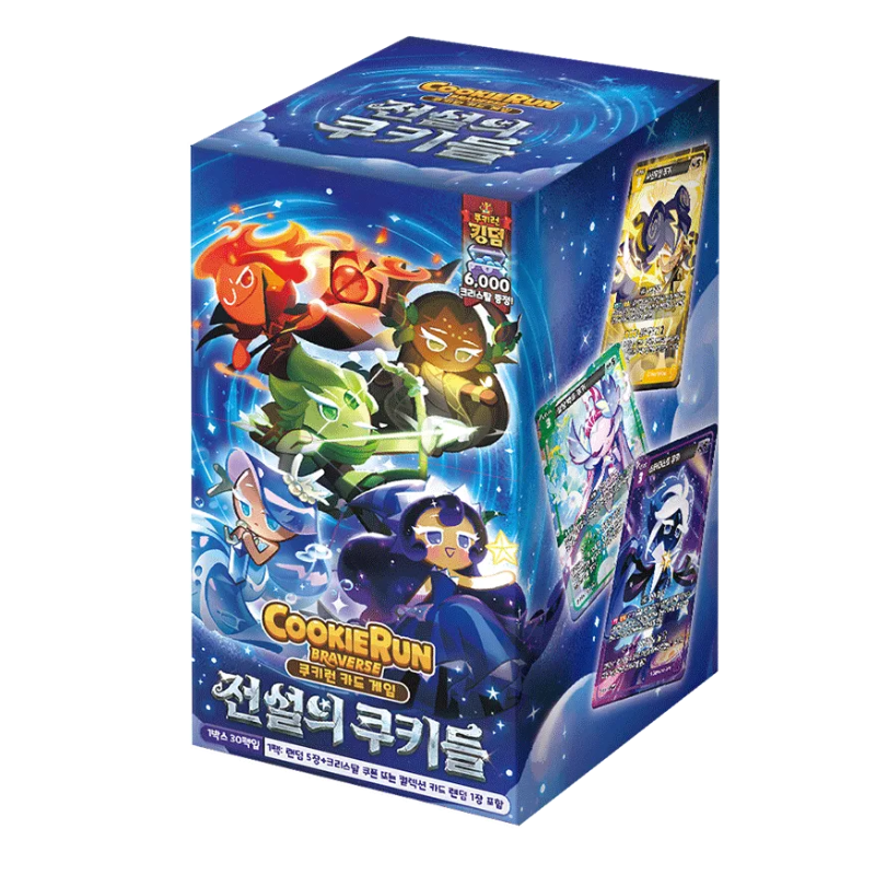 Cookie Run Braverse Cookies of Legend Booster Pack Vol.4 Korean TCG
