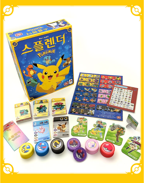 pokemon cards korea Splendor Pokemon Edition Board Game Korea Exclusive Version