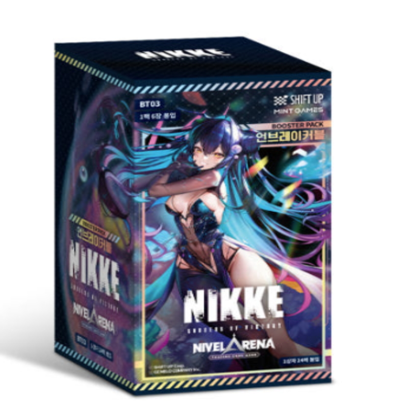 Goddess Of Victory: Nikke ENGLISH Booster Box For Weiss Schwarz Trading Card Game - Factory Sealed 2025 Nikke Figure Goddess Of Victory: Nikke ENGLISH Booster Box For Weiss Schwarz Trading Card Game - Factory Sealed 2025 Nikke Figure