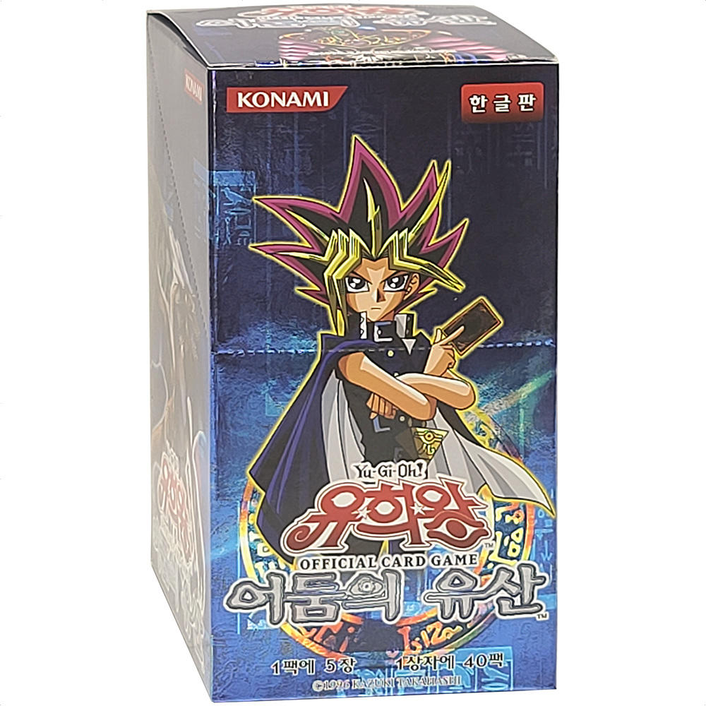 buy korean yugioh cards YUGIOH Cards Booster #6 Heritage of Darkness Box Korean Ver