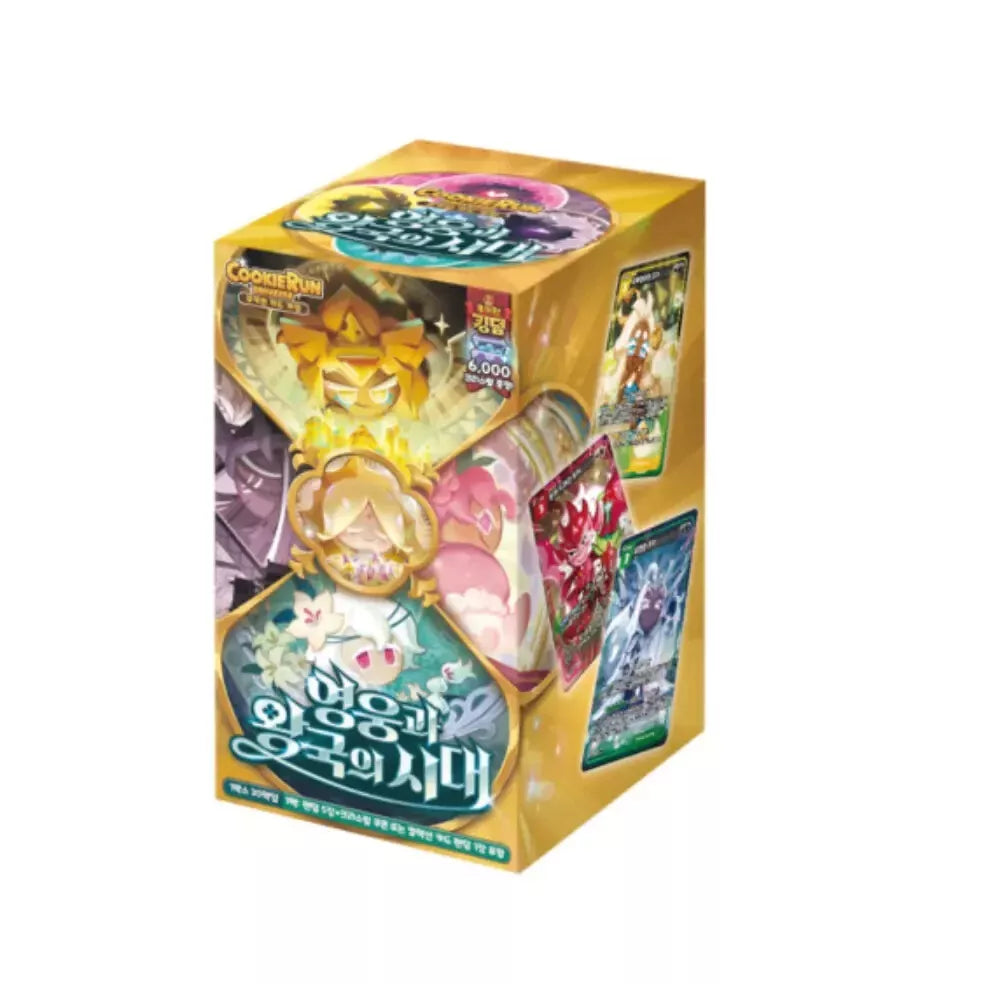 Cookie Run Braverse The Age of Heroes and Kingdom Booster Pack Vol.3 Korean TCG Cookie Run Braverse The Age of Heroes and Kingdom Booster Pack Vol.3 Korean TCG