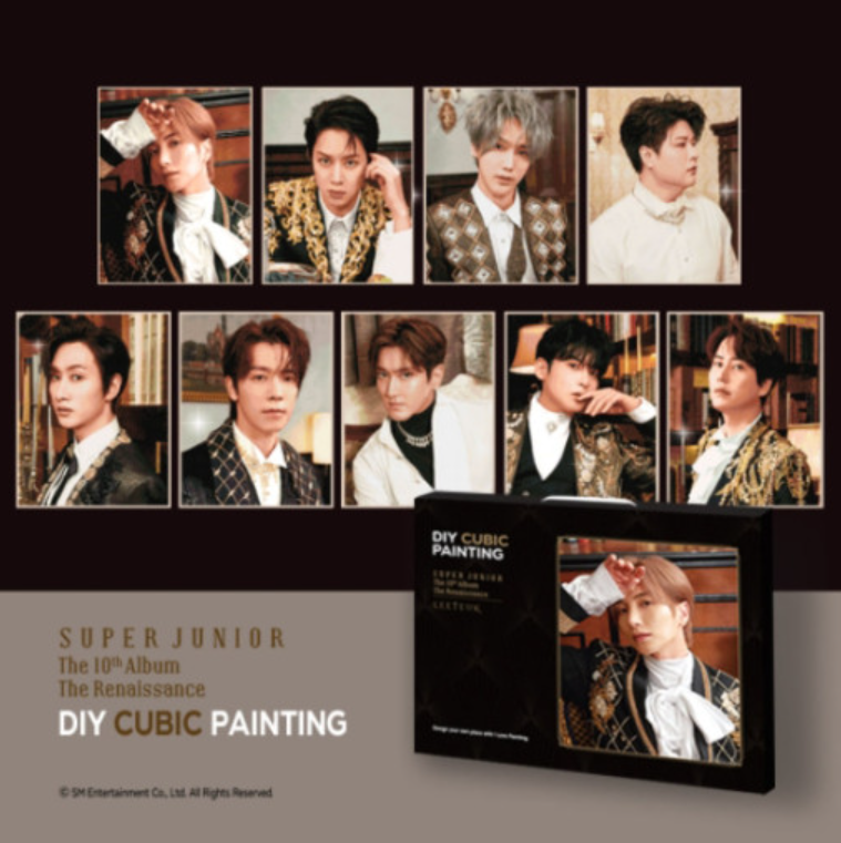 Super Junior KPOP DIY Cubic Diamond Painting