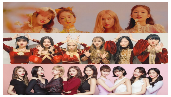 5 most popular all-girl K-POP groups