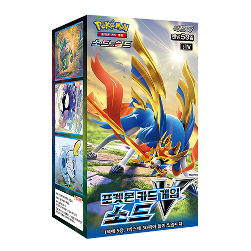 Pokemon Card Sword&Shield Sword V Booster Box sv7 Korean ver.