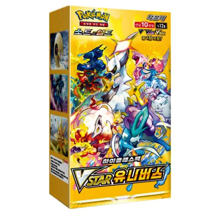 Pokémon Cards Game Sword & Shield VSTAR Universe Booster Box s12a Korean ver.