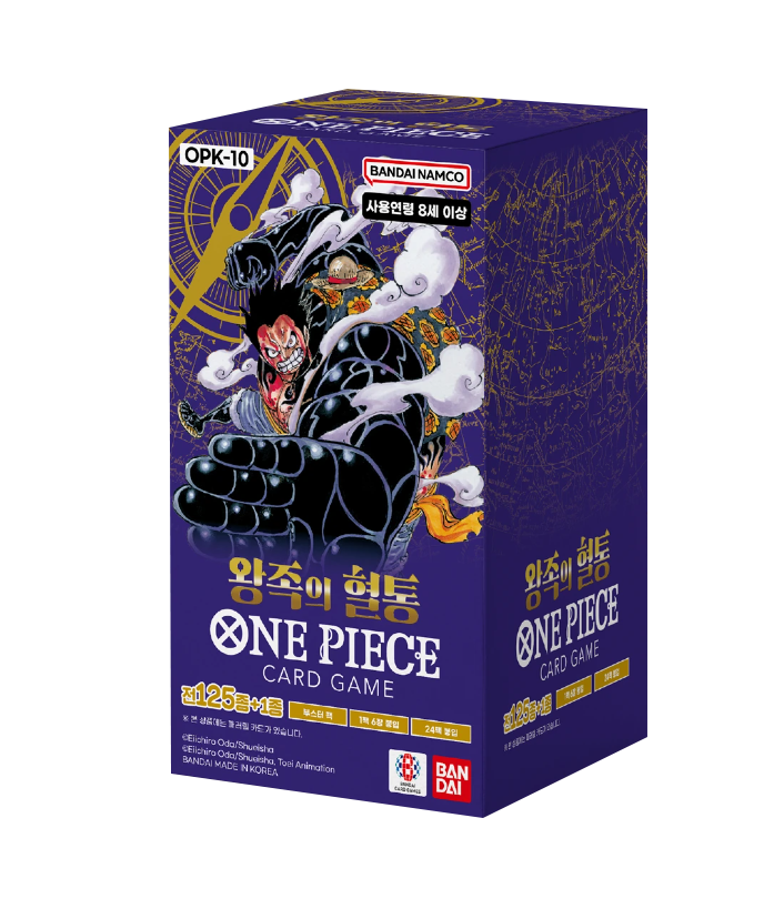 one piece card game korea Two Legends OPK-08 Booster Box Korean have been added as new themes in the Korean Edition Volume 6 One Piece OPK-03 Mighty Enemies