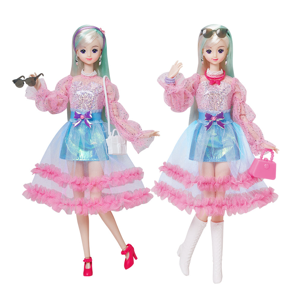 Mimi World New Face Lovely Mimi Korean Barbie Ball Joint Doll Toy