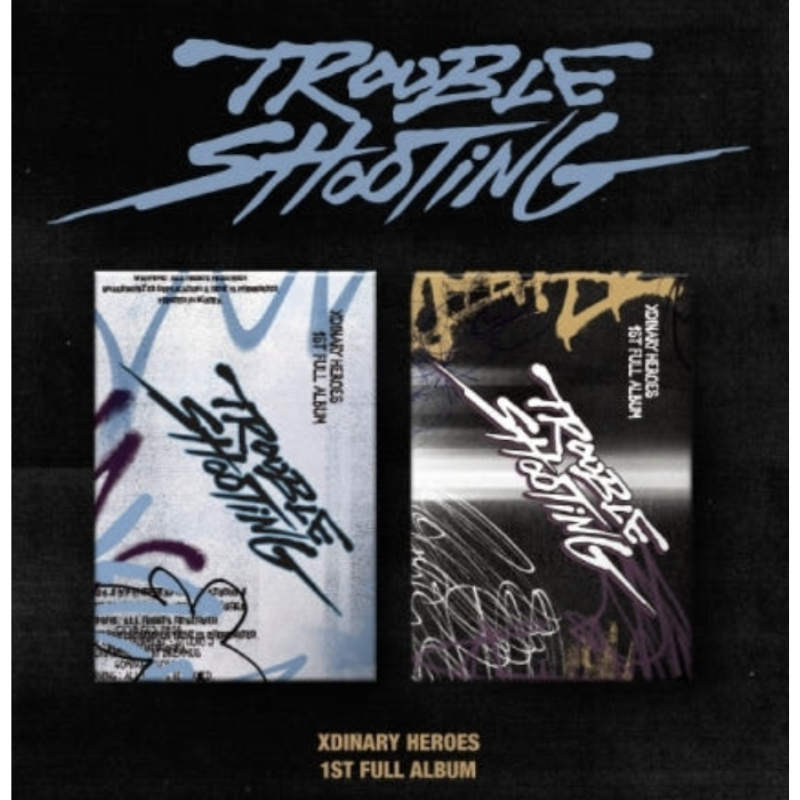 Xdinary Heroes 1st Full Album Troubleshooting  BLACK/WHITE version