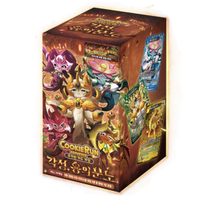 Cookie Run Braverse Arousal, Rage of Dragon Booster Pack Box Vol.5 Korean