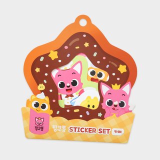 Pinkfong Cafe Sticker Set