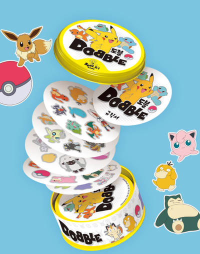 Dobble Pokemon Edition Spot It Card Korean Board Game