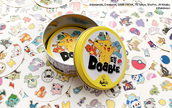 Dobble Pokemon Edition Spot It Card Korean Board Game