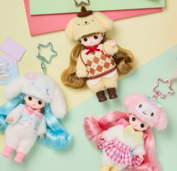 Sanrio Characters x  Keychain 5 character!