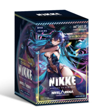 NIKKE BT03 Booster Box – Goddess of Victory Nival Arena