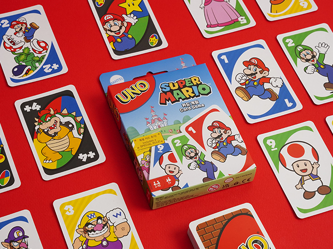 UNO Super Mario Card Game – Mario & Friends Official Edition