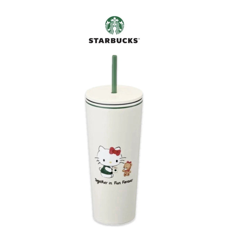 Starbucks Korea 2025 SS Hello Kitty Cold Cup 473ml