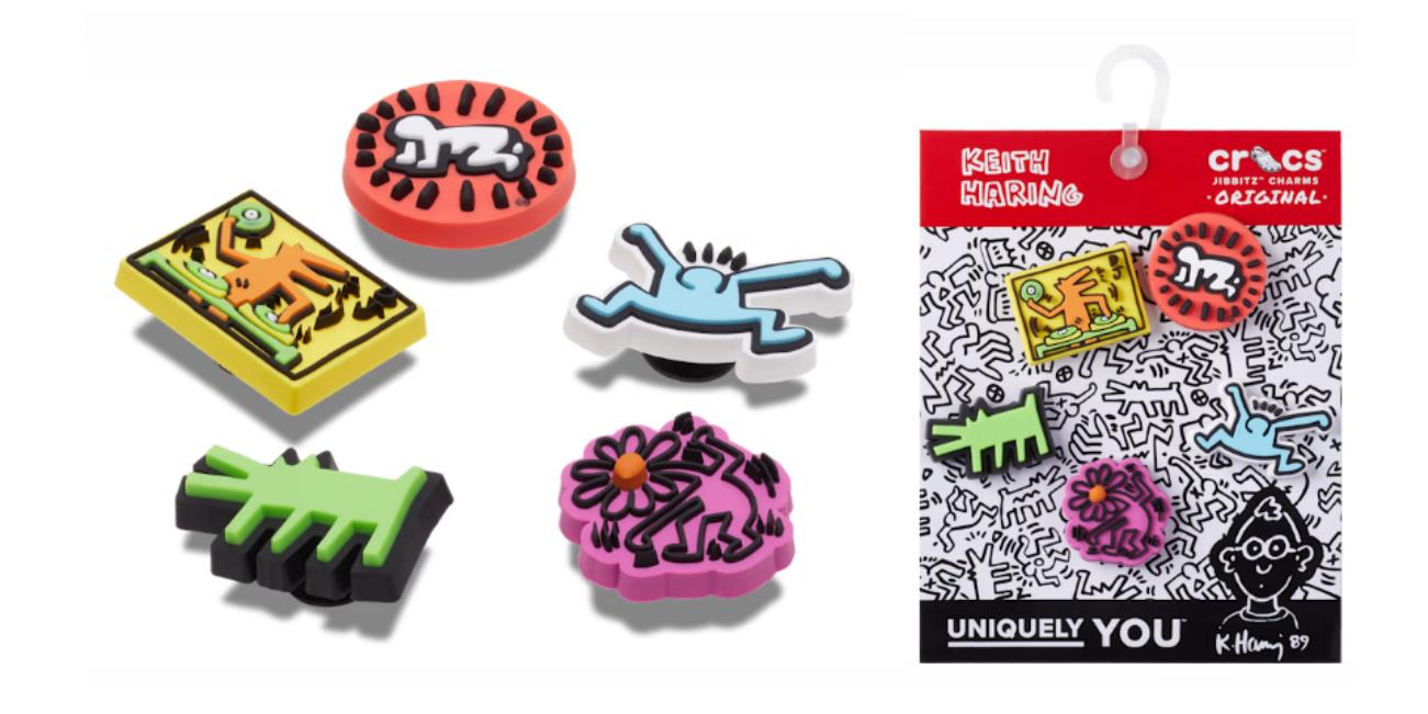 CROCS KEITH HARING 1 Set (5 Jibbitz) Jibbitz™ Charms 10012735