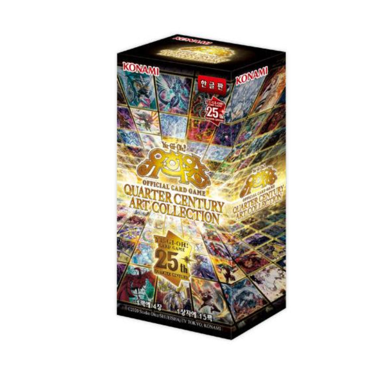 YUGIOH Quarter Century Art Collection  Korean 1 BOX (QCAC-KR)