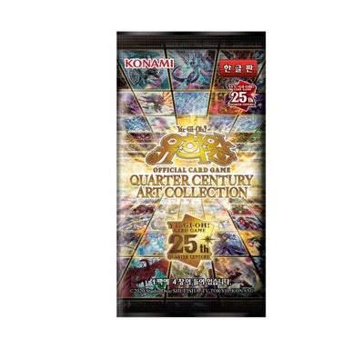 YUGIOH Quarter Century Art Collection  Korean 1 BOX (QCAC-KR)