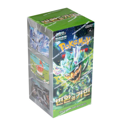 Pokemon Card Mask of Change Twilight Masquerade Booster Box Korean