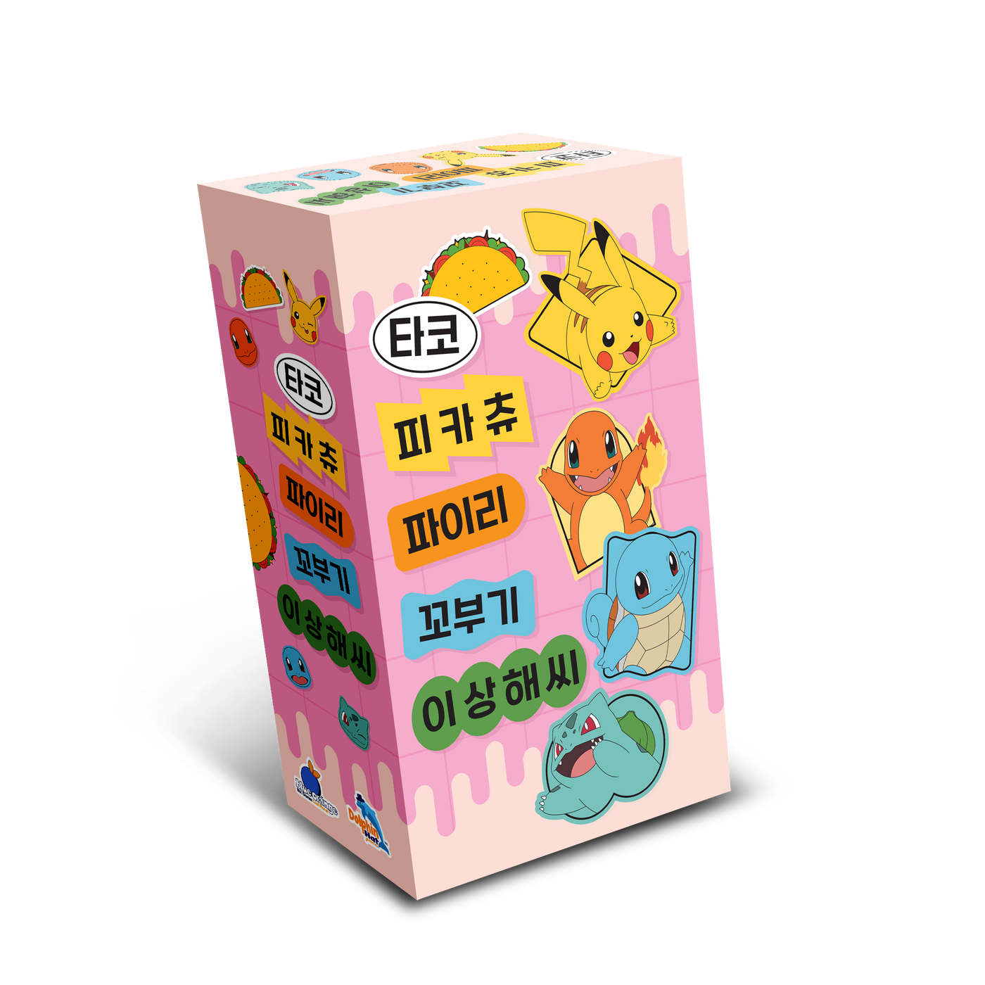 'Taco Pikachu Charmander Squirtle Bulbasaur' Taco Cat Goat Cheese Pizza Pokemon Party Edition Korean.Ver