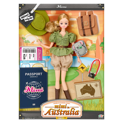 Mimi World 'World Fashion Tour Mimi in Australia' Korean Doll Toy