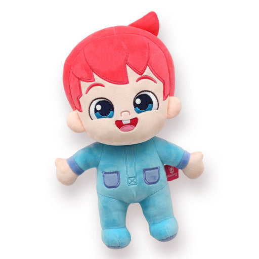 Pinkfong Bebefinn Plush Toy - 12" (30cm) Stuffed Doll | Soft Cuddly Plush for Toddlers | Interactive Bebefinn Toy | Perfect Birthday, Holiday for Boys & Girls