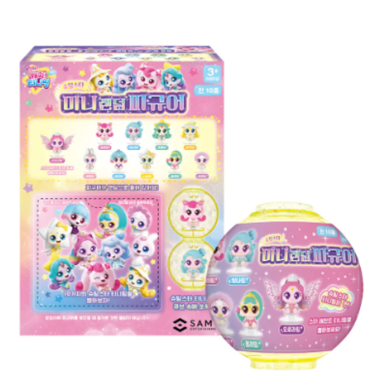 Shooting Star Catch! Teenieping Mini Random Figure Set – 10pcs Season 5
