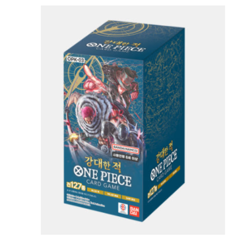 OPK-03]ONE PIECE CARD GAME Mighty Enemy Booster BOX | KPOP, KDRAMA,  HANDMADE, KBEAUTY