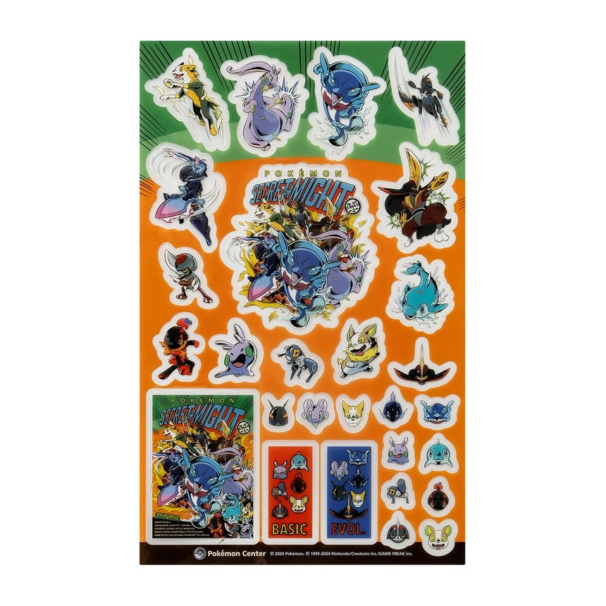 Pokemon Center PET Sticker SECRET of MIGHT