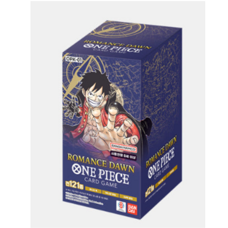 OPK-01 ]ONE PIECE CARD GAME ROMANCE DAWN 1BOX Korean Ver. | KPOP