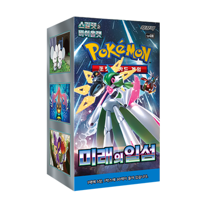 Pokemon Card Scarlet & Violet Future Flash Booster Box sv4M Sealed Korean Ver