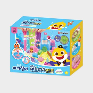 Baby Shark Cloud Sandmon - Aqua Castle Making Set