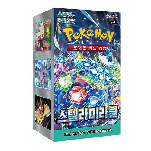 Pokemon Card Scarlet&Violet Stellar Miracle Booster Box sv7 Korean ver.