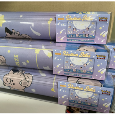 Pokemon Playmat Clefairy With Shooting Stars Korean Sealed Metamong ditto event