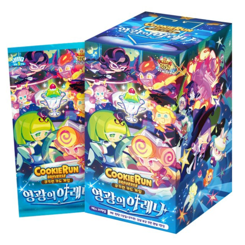 Cookie Run Braverse The Arena of Glory New Booster Pack Box Vol.7 Korean TCG