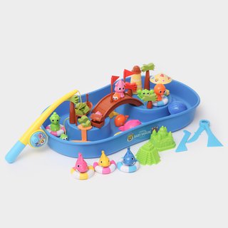 Exciting Water Park Fishing Play + Sand Play Set