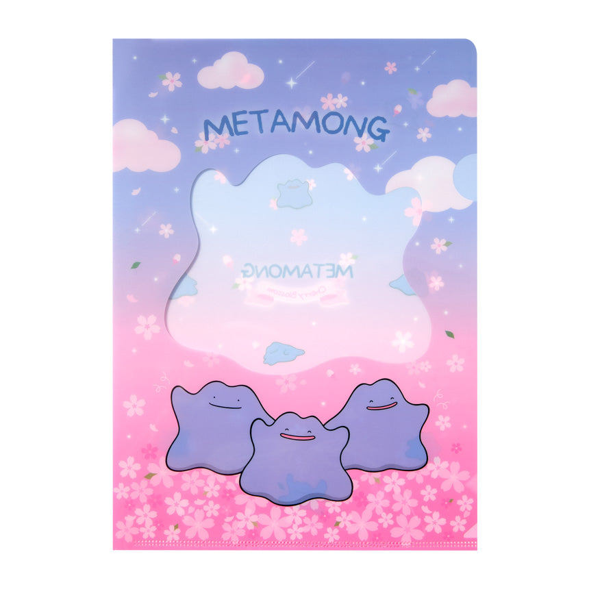 Pokemon Store METAMONG Cherry Blossom Clear File