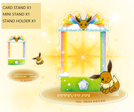 pokemon card stands Wood Graded Card Display Stand for Collectors & Flippers main image 0