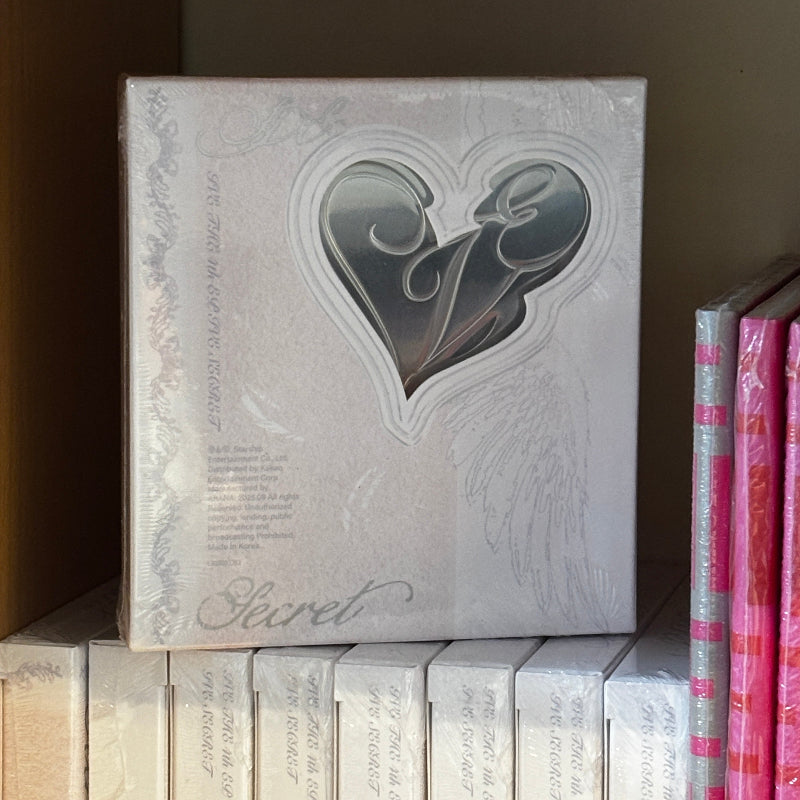 [IVE SECRET] 4th EP Album MD Ver/QR+Key Ring+Ribbon+6 Photo Card+Lyrics+GIFT