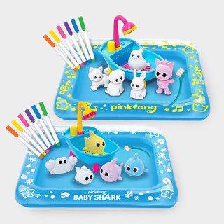 Pinkfong Baby Shark Coloring Doll Set