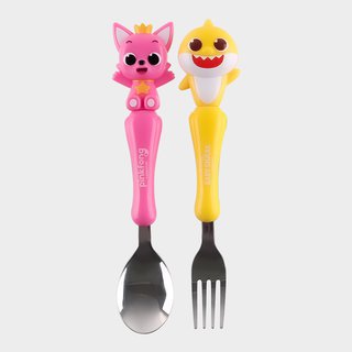 Pinkfong Baby Shark 3D Spoon and Fork