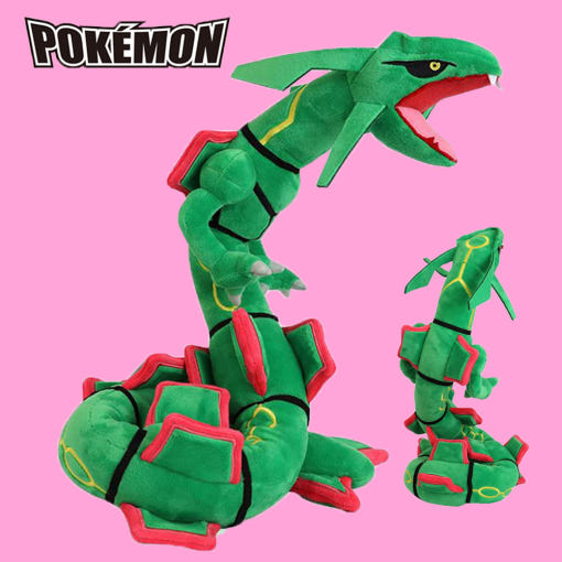 [ POKEMON KOREA LICENSED ] Pokémon Rayquaza Flexible Joint Plush Doll – 100CM