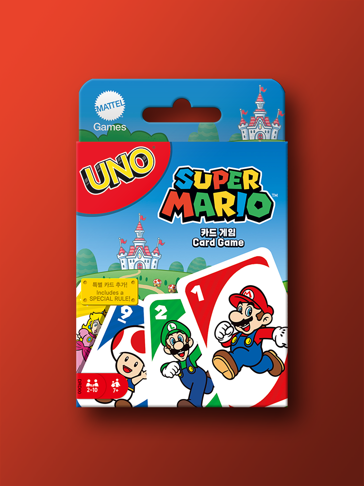 UNO Super Mario Card Game – Mario & Friends Official Edition
