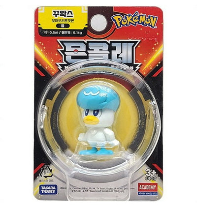Pokemon QUAXLY Moncolle Mini Figure Academy Takara tomy Korean Toys