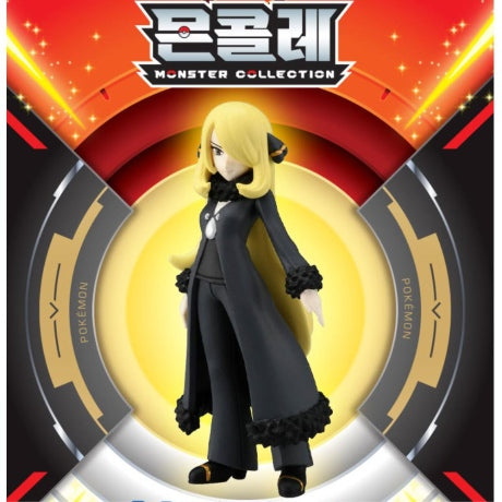 Pokemon Trainer CYNTHIA Moncolle Mini Figure Academy Takara tomy Korean Toys