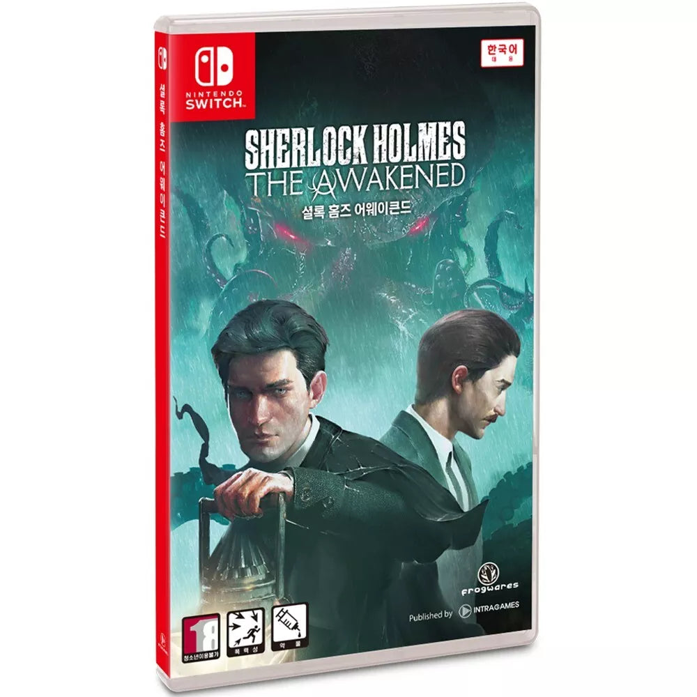 Switch Sherlock Holmes The Awakened - Korean English Chinese Multi Language