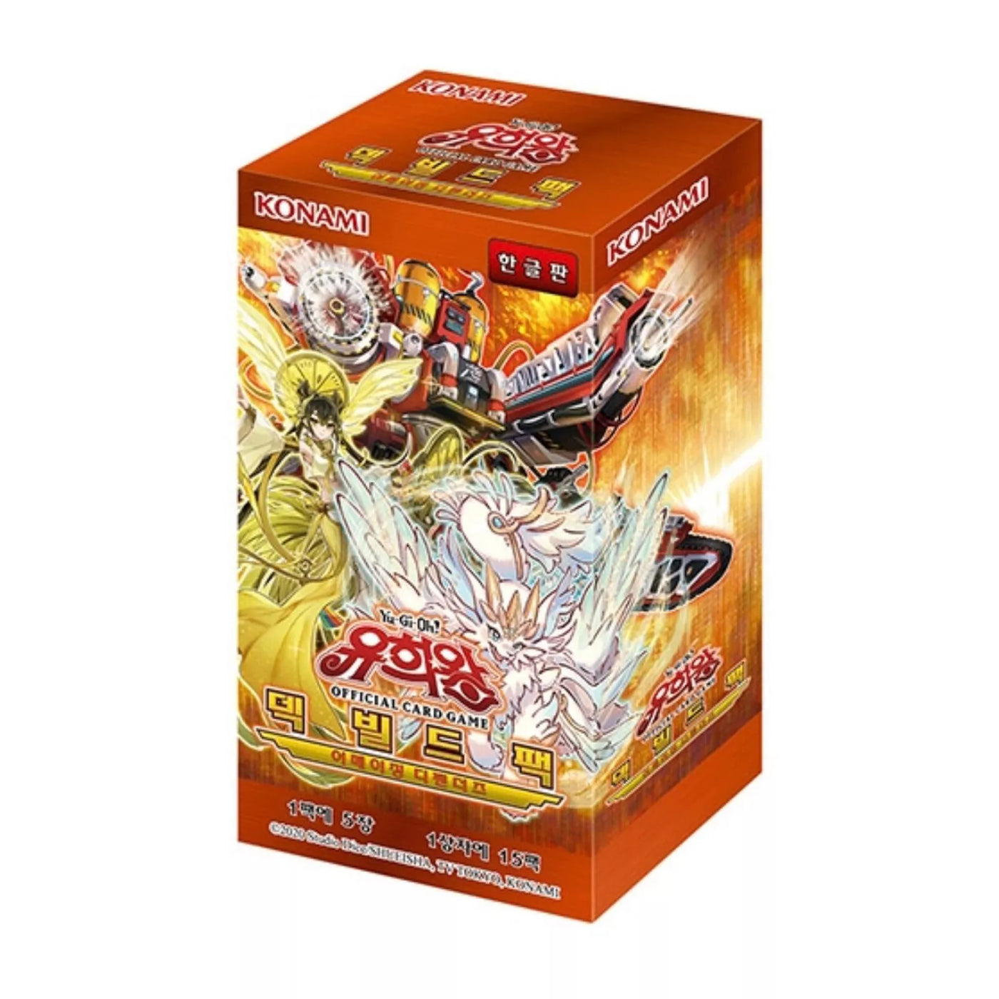 deck build pack yugioh YUGIOH Card Deck Build Pack "Amazing Defenders" Korean Version 1 BOX (DBAD-KR)