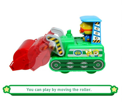 Pororo Build Heavy Equipment ROLLER Friction Gear Toy Car