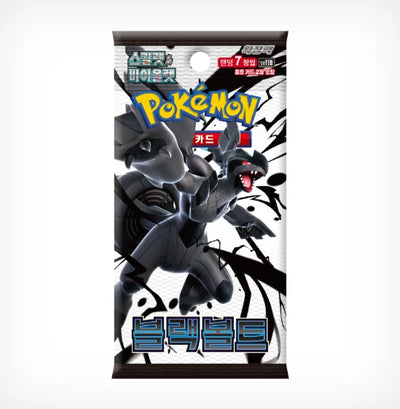 NEW RELEASE🌩️🌩️ Pokemon Card Scarlet&Violet Expansion Pack Black Bolt Booster box sv11B BLK Korean ver.